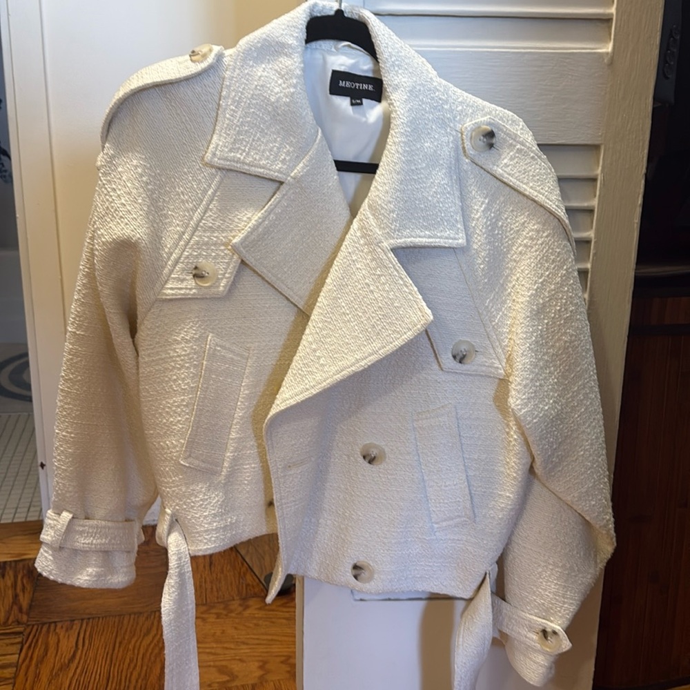 Meotine Cream Jacket